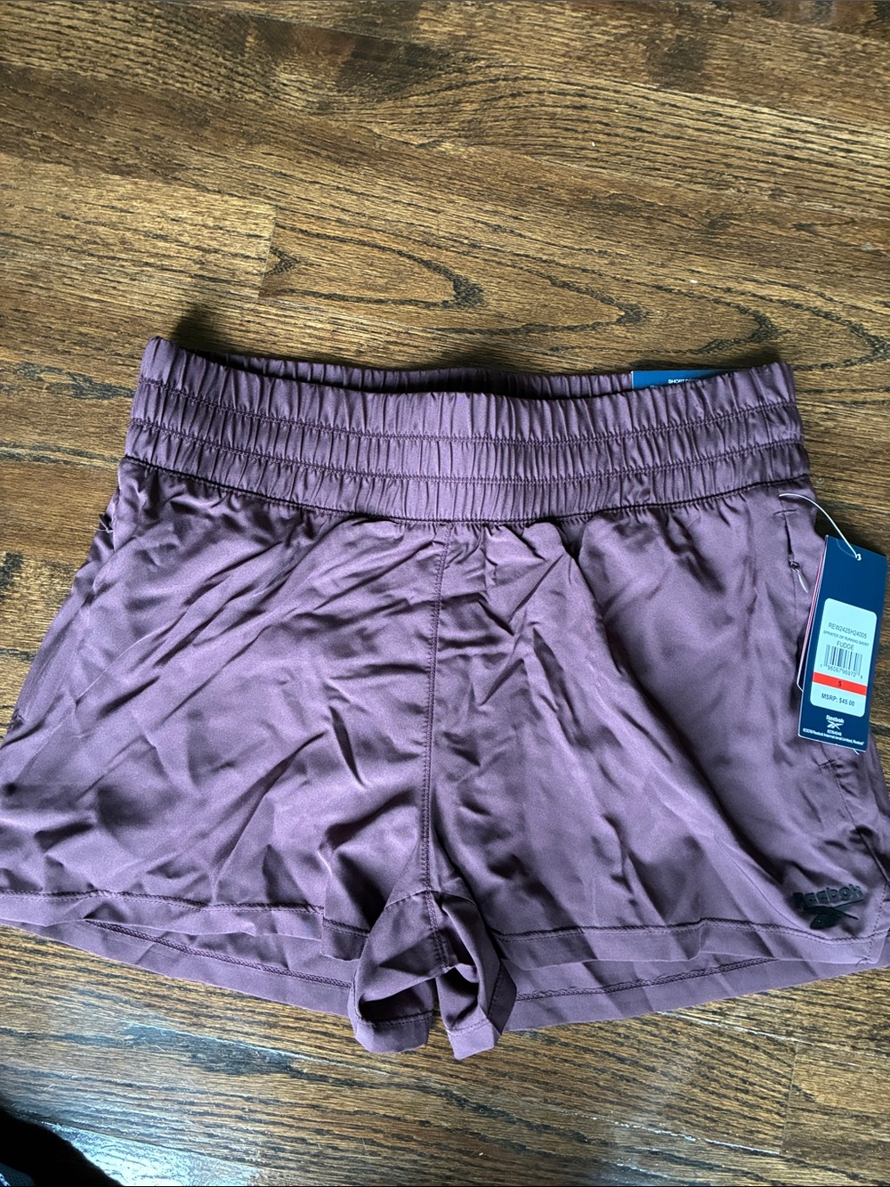 Reebok Women's Mauve Athletic Shorts